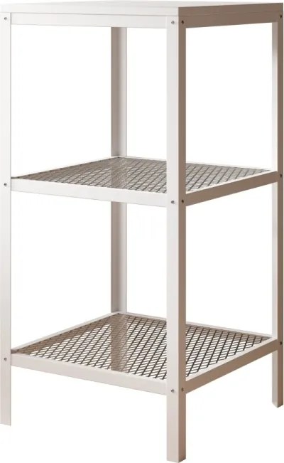 Raft metalic pentru carti, 40x80x40 cm, Rolin 1, ADRK Furniture (Culoare: Auriu / Natural)