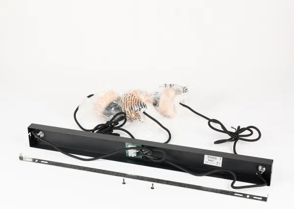 Brilagi - Pendul pe cablu BASKLITE 3xE27/15W/230V lemn de cauciuc/negru