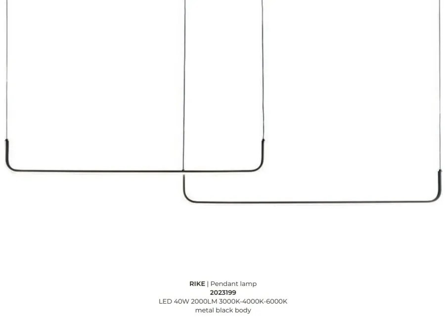 Lustra LED design modern RIKE