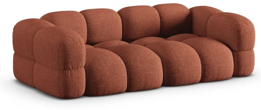 Canapea cărămizie 250 cm Loretto – Cosmopolitan Design