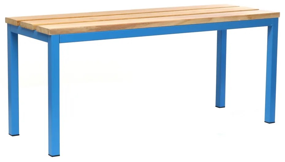 Bancă pentru dressing 100 x 35 x 45 cm, albastru - RAL 5012