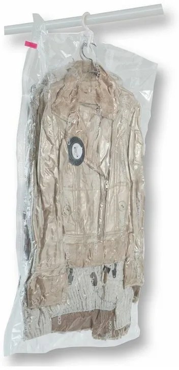 Geanta de depozitare in vid pentru haine 70 x 105 cm, transparenta