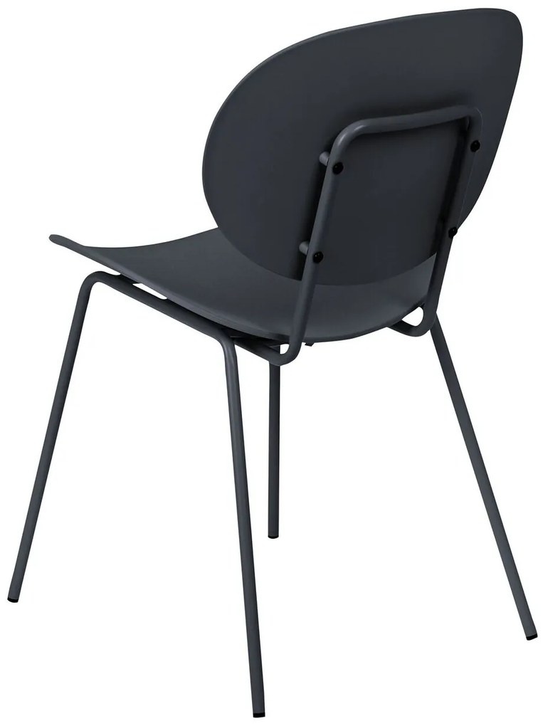 Set 2 buc scaune de sufragerie Sarrah (negru) . 1075889