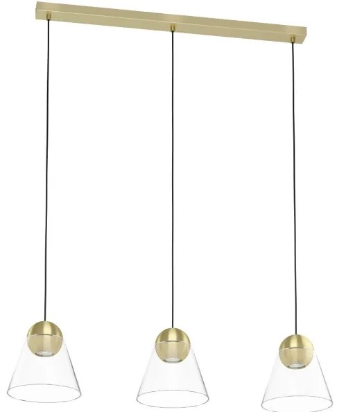 Lustră LED pe cablu CERASELLA 3xGU10/4,5W/230V Eglo 99629