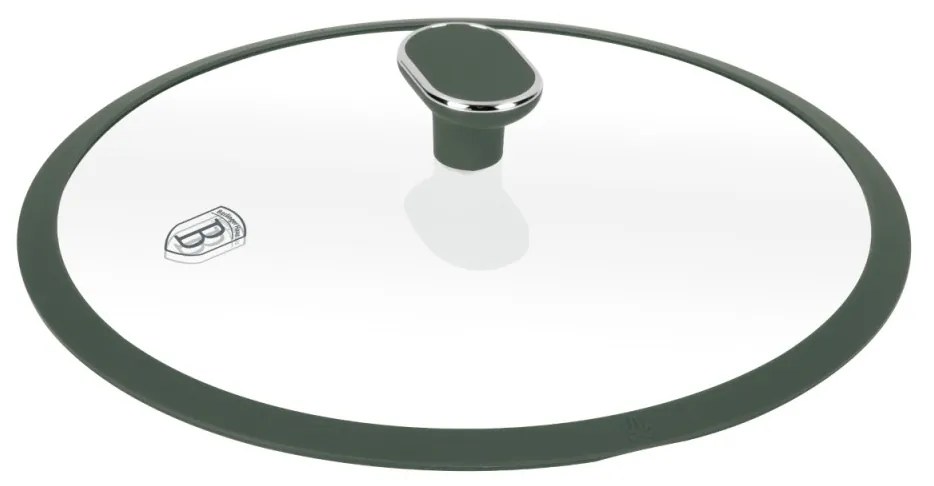Tigaie wok antiaderenta cu titan 28 cm Green Matte Collection Berlinger Haus BH 8159