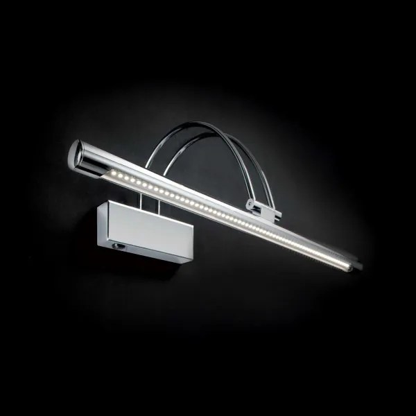 Ideal Lux - Aplica LED pentru tablouri MIRROR, 4,6W, 230V, crom lucios