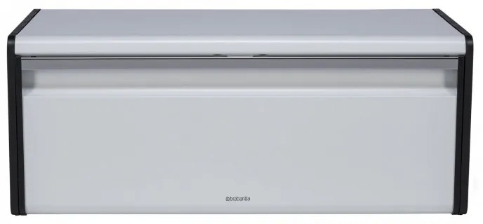 Cutie de pâine Brabantia Fall Front 1003246, 18 l, 46.5x25 cm, Montare pe perete, Fără amprente, Alb