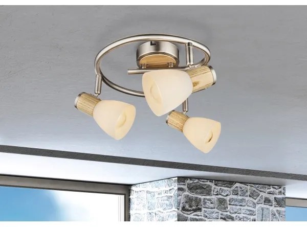 Globoo 54352-3 - Lampa spot GYLFI 3xE14/40W/230V