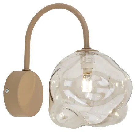 Aplică de perete LAVA 1xG9/8W/230V bej/bej fumuriu