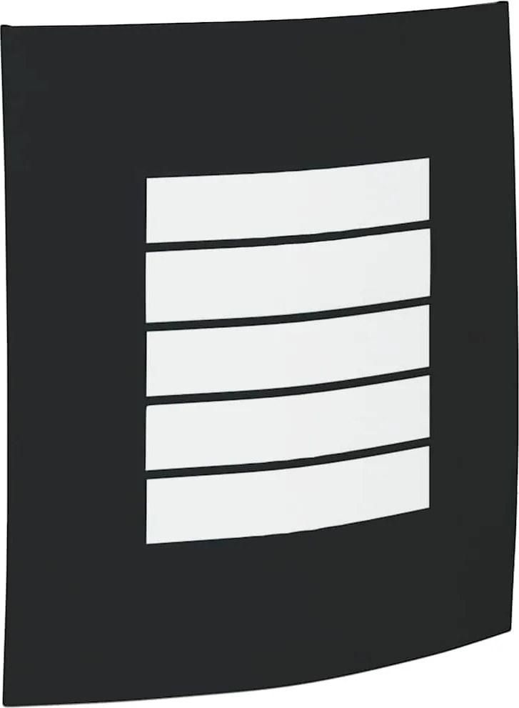 vidaXL Lumină de perete pentru exterior Negru 23.5 x 9 x 26 cm