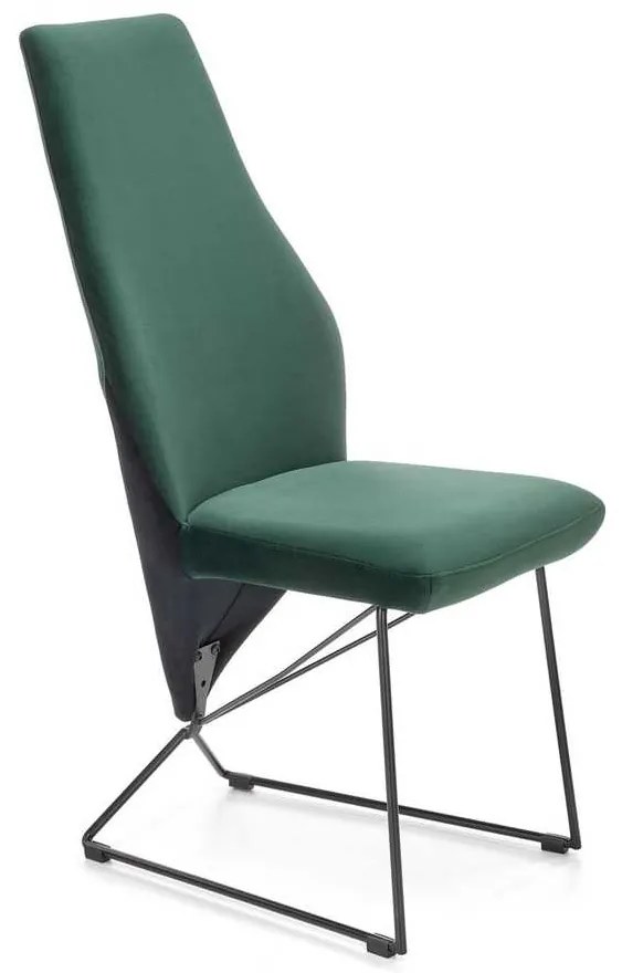 Scaun de bucătărie Vera, verde închis