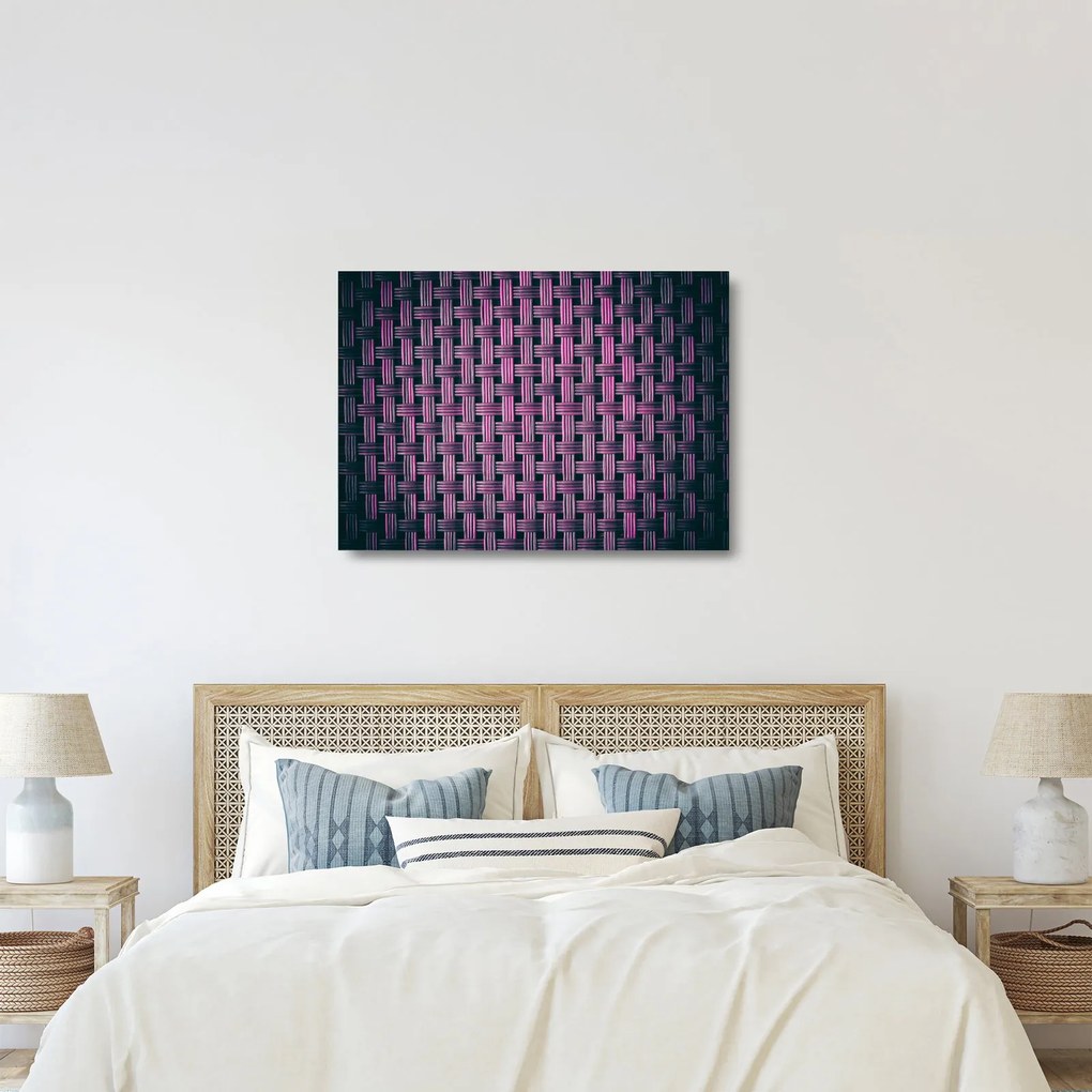 Tablou pe sticlă textura în mov (70x50 cm)