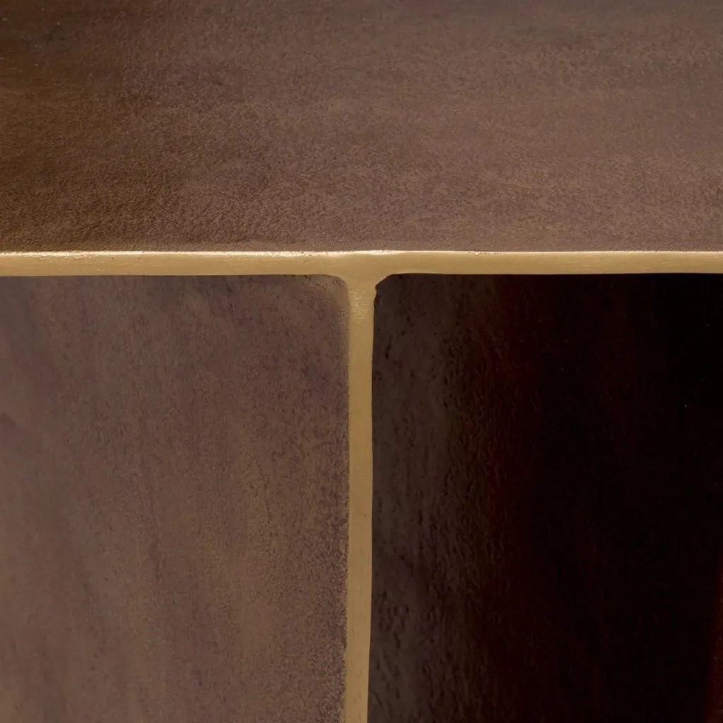 Consola design LUX realizata manual din aluminiu San Vito