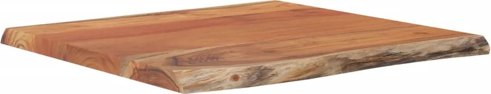 vidaXL Blat masă 40x40x2,5 cm dreptunghiular lemn acacia margine vie
