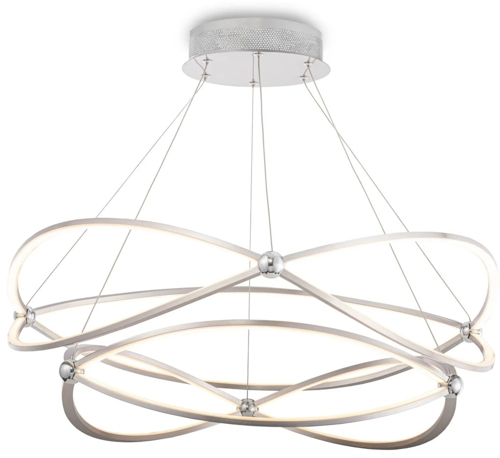 Suspensie Weave Maytoni Led, Nickel, MOD062PL-L103CH3K, Germania