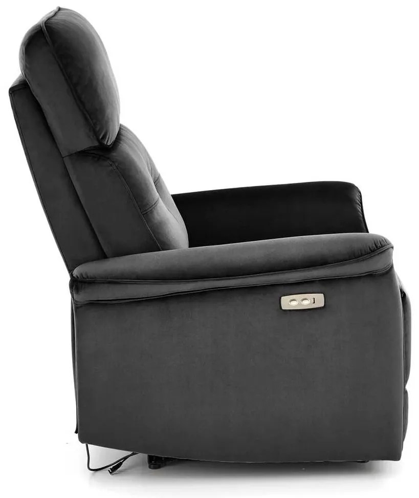 Scaun reclinabil Semir, negru