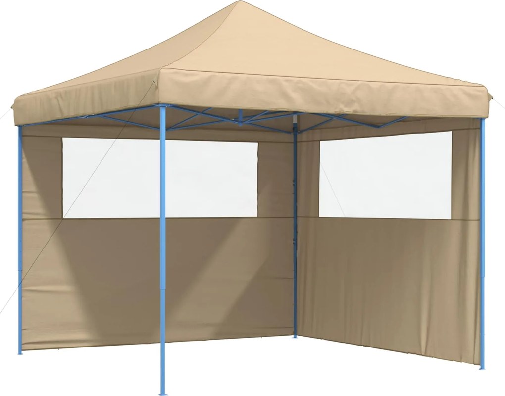 vidaXL Cort pentru Petreceri Bej 292 x 292 x 315 cm Material Oxford