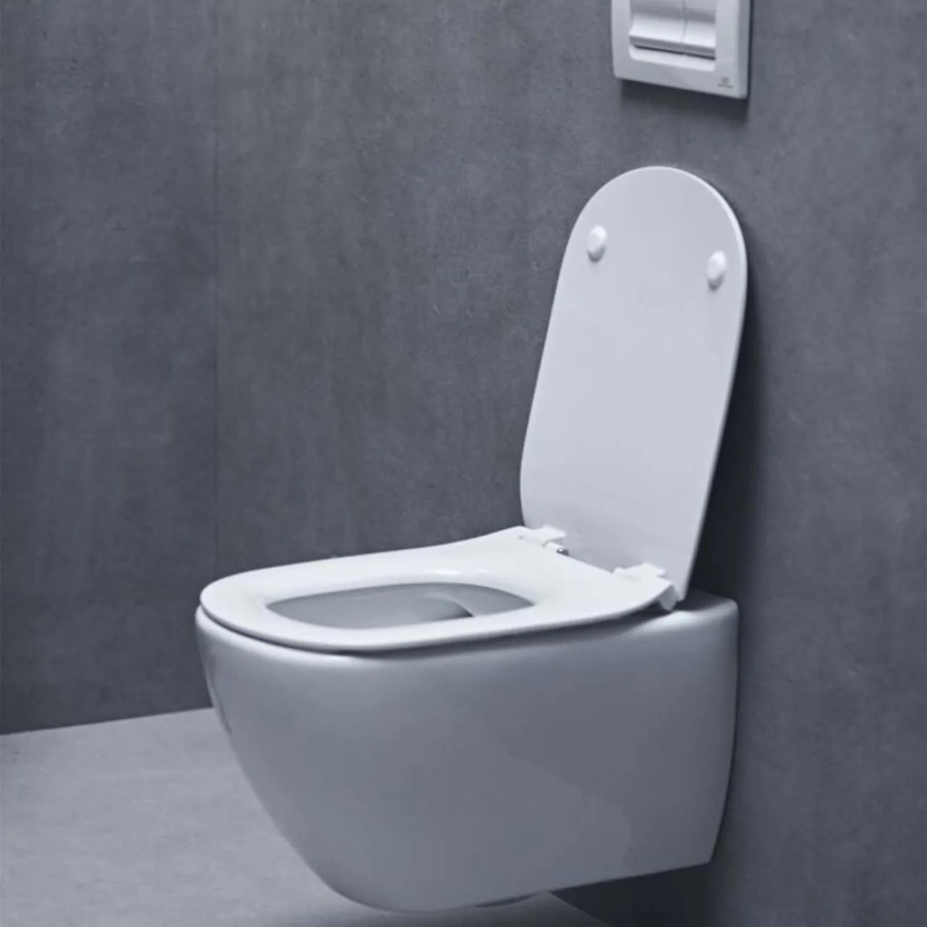 Capac WC soft-close alb Ideal Standard Tesi, T552201