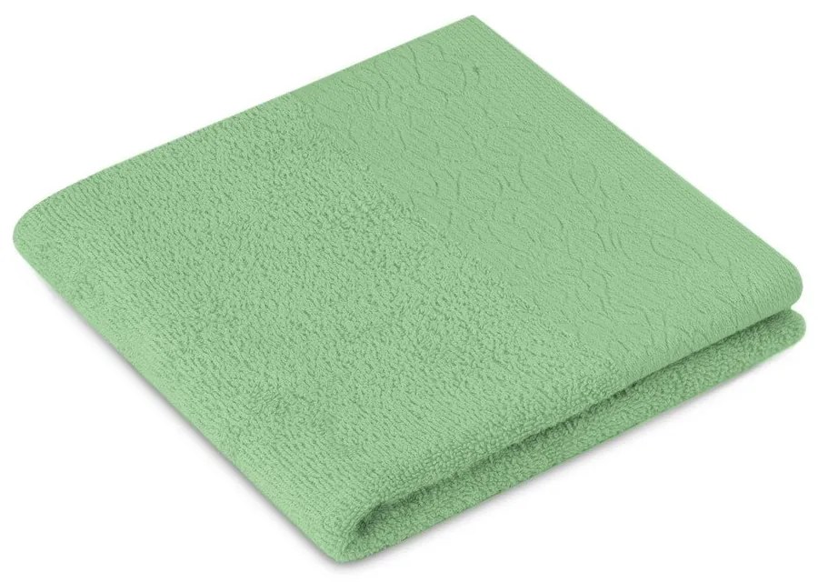 Prosoape de baie verde-deschis 2 buc. din bumbac din frotir Flos – Restilo