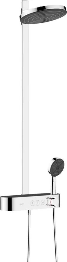 Coloana de dus Hansgrohe Pulsify S 260 crom cu termostat ShowerTablet Select 400