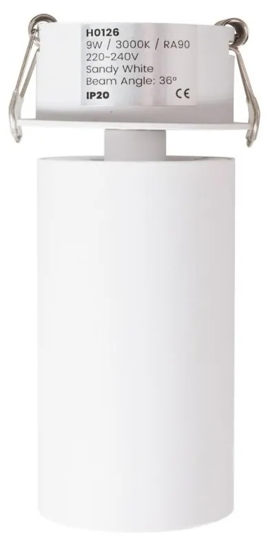 Spot LED incastrabil directionabil Halo C alb