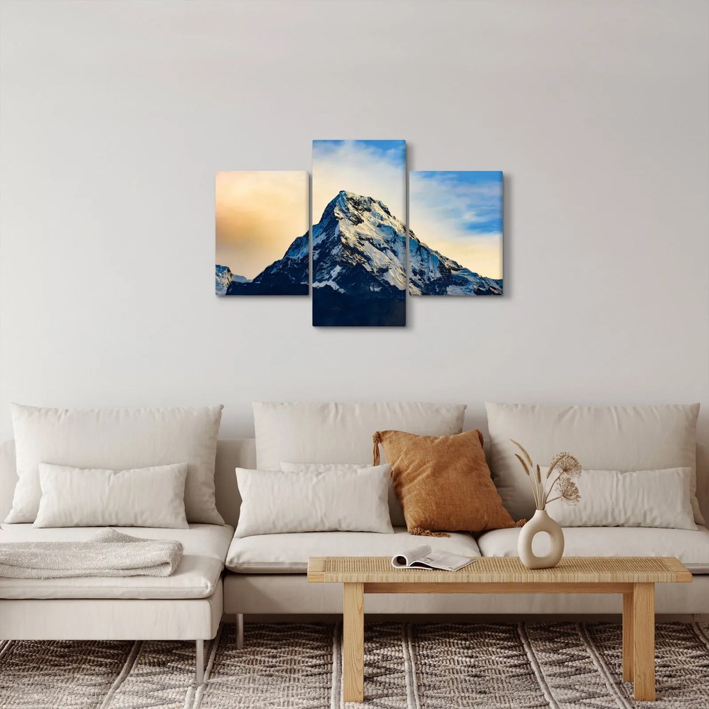 Tablou cu munții înzăpeziți, Nepal (90x60 cm)