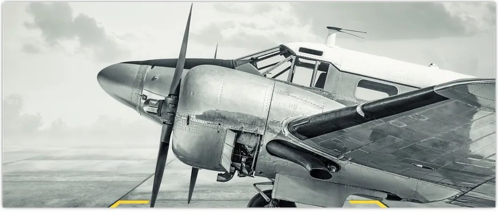 Tablou - Avion (120x50 cm)