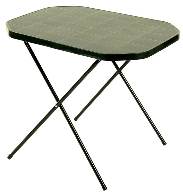 Stôl Camping 53x70 - zelený