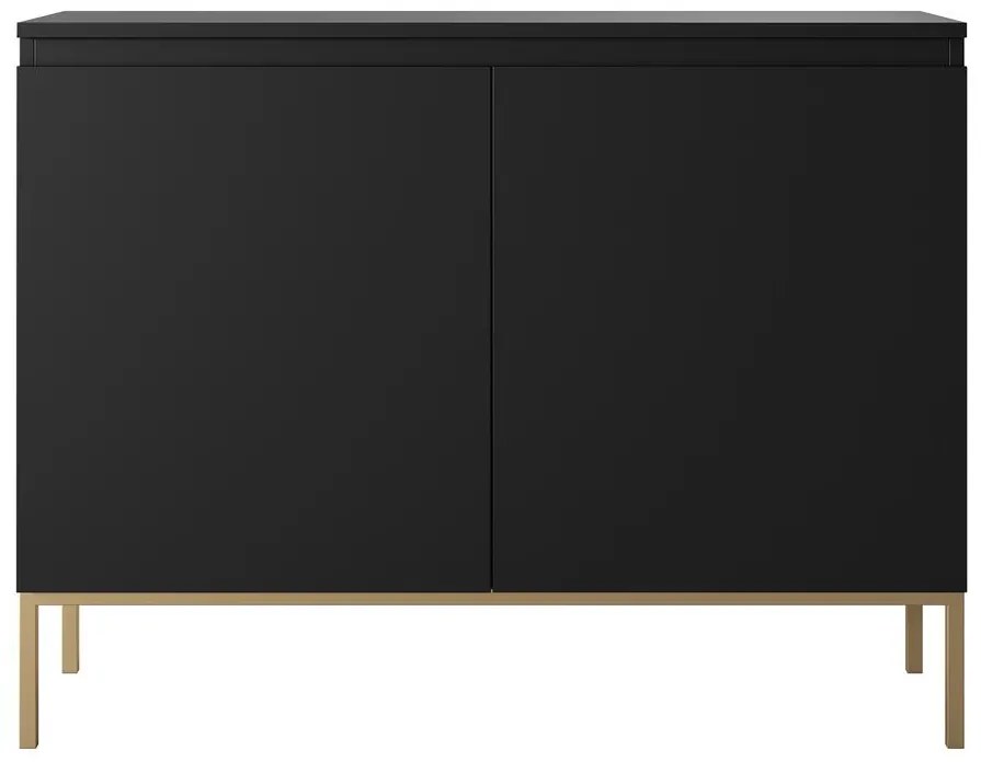 Dulap Bennasi B2 (negru + auriu). 1098848