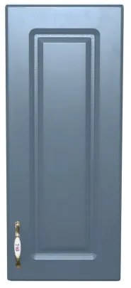 Corp superior 30 cu 1 usa Zebra MDF albastru drept