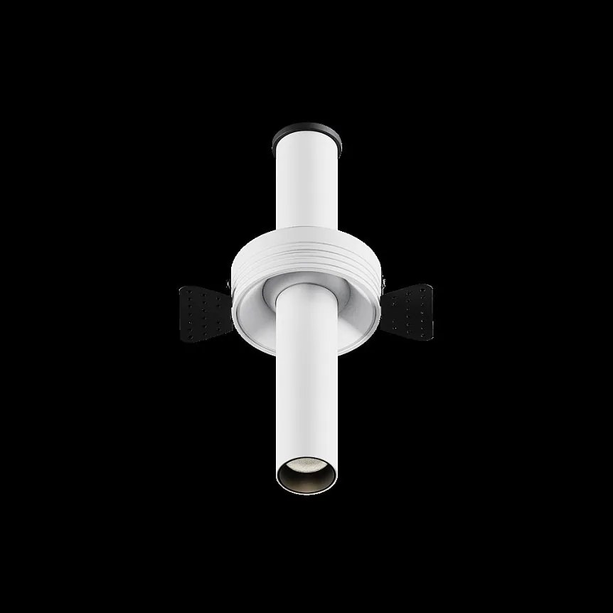 Spot LED incastrabil rotativ retractabil Focus T alb