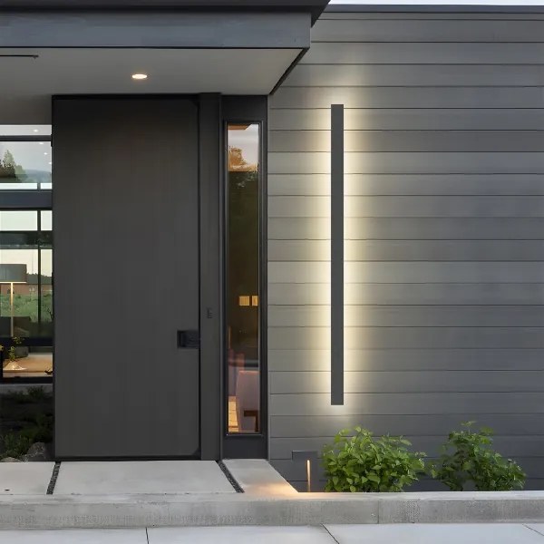 Brilagi - Aplica LED de exterior LINEAR, 32 W, 230 V, 3000 K, IP65, antracit