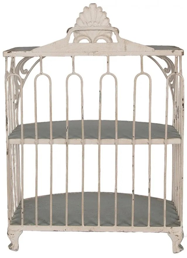 Raft verde, din metal, aspect vintage, Verdeau