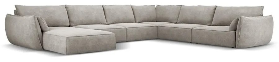 Colțar gri deschis (pe partea dreaptă) Vanda – Mazzini Sofas