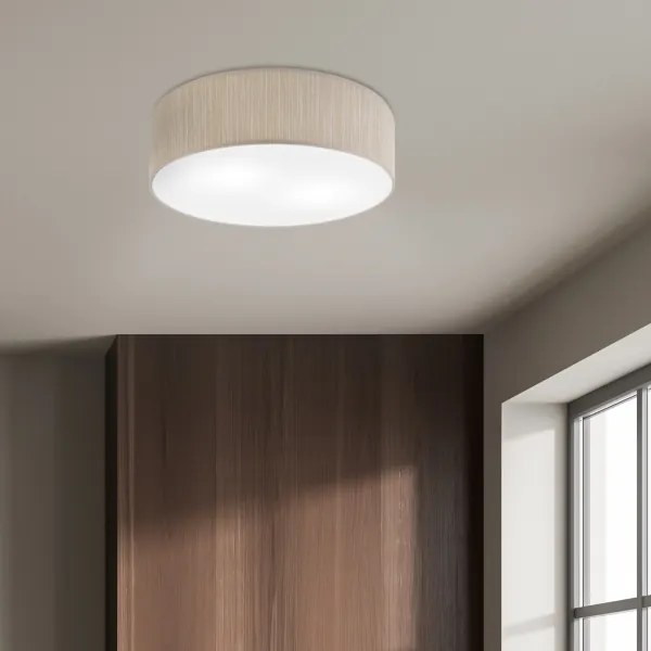 Plafonieră SIRJA 2xE27/15W/230V, diametru 45 cm, bej