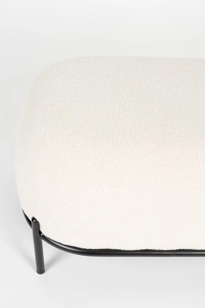 Taburet crem Hocker Polly – White Label