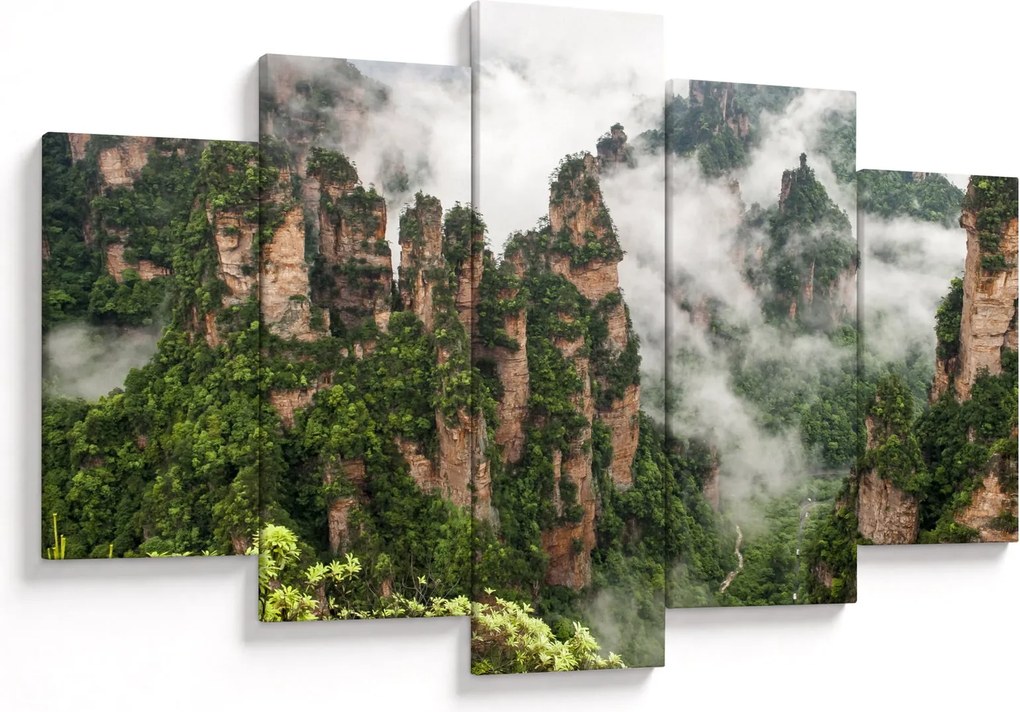 Tablou - Parcul Național Zhangjiajie, China (150x105 cm)
