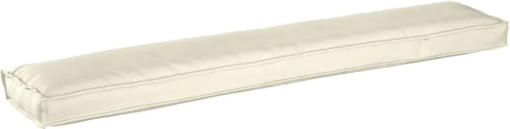 vidaXL Perna pentru palet Crem 200 x 40 x 8 cm Material Oxford