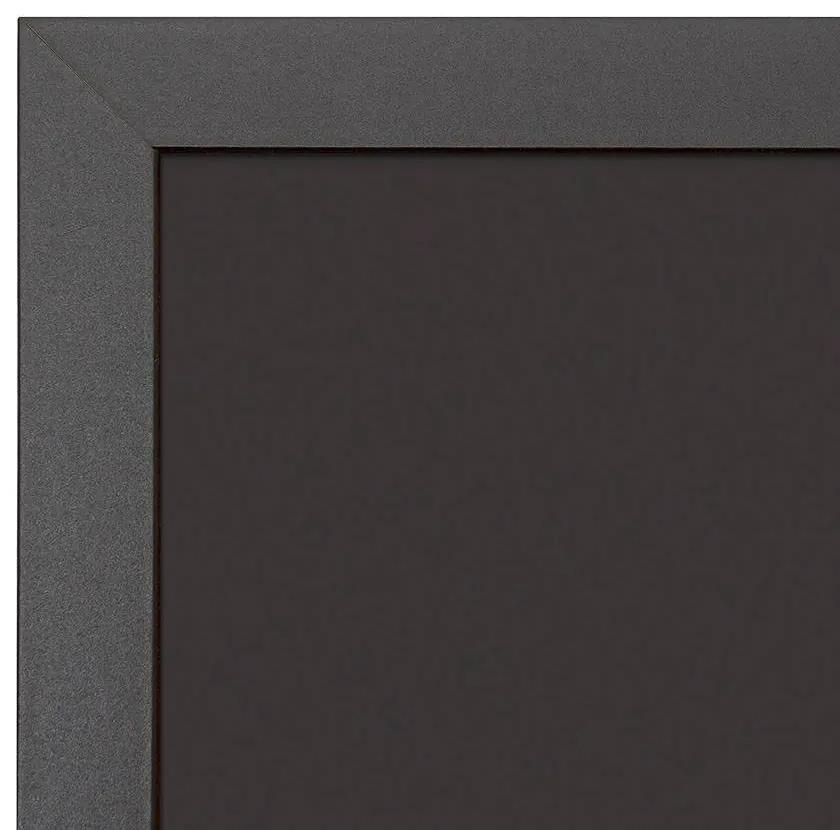 Tablă Combi Board / plută 45 × 60 cm, neagră