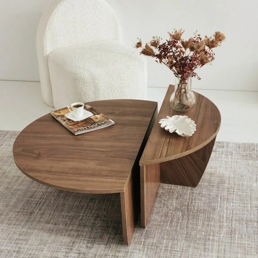 Măsuță de conferință Podium Walnut