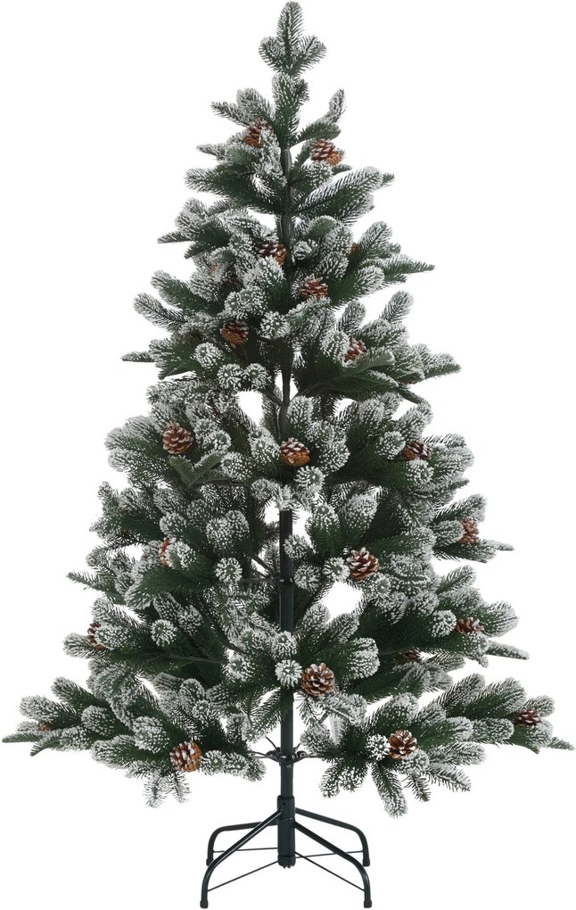 Brad artificial de Craciun Snow on Green 109/180 cm