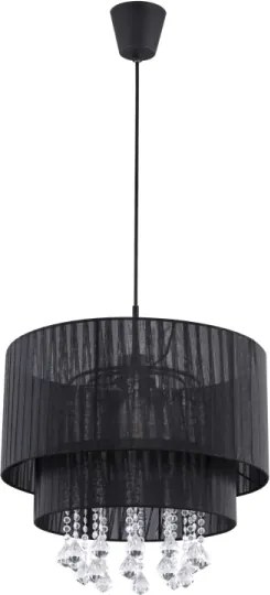 Globo 15099N - Lustră pe cablu PYRA 1xE27/60W/230V