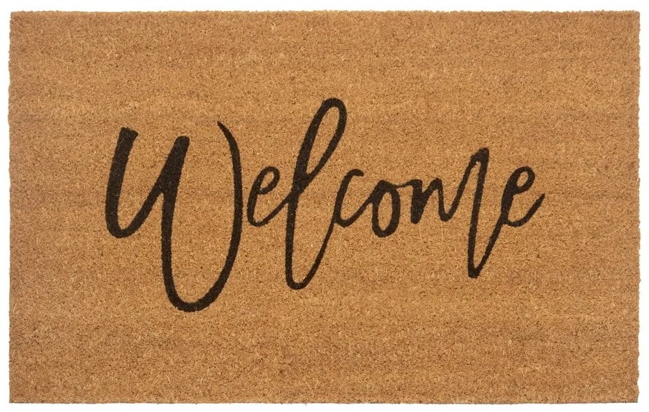 Covoraș de intrare din fibre de cocos 75x45 cm Welcome - Hanse Home