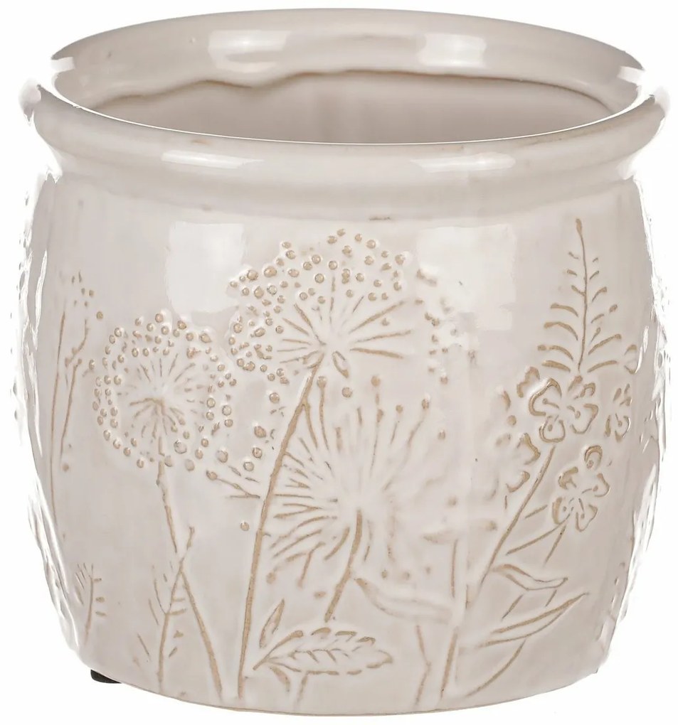 Husă pentru flori Flores, 14 x 12 x 14 cm,ceramică