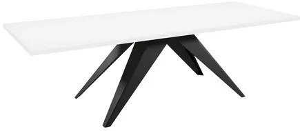 Masă sufragerie extensibilă Awalean 140 (Negru + Negru molet) (pentru 6-10 persoane). 1105359