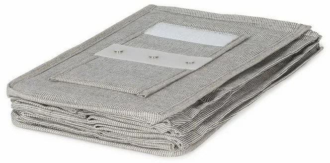Organizator de haine agatat 30 x 18 x 94 cm, gri