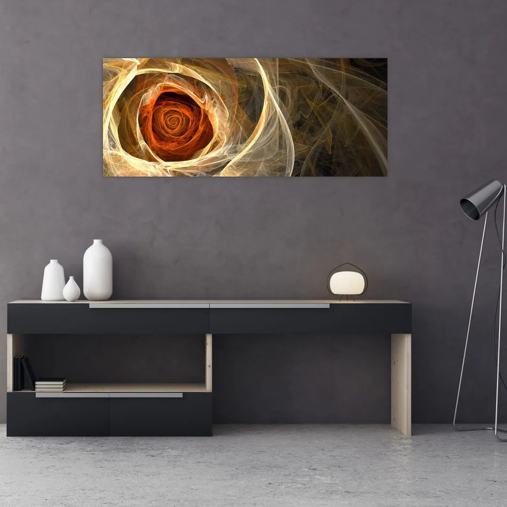 Tablou - Trandafir sufletului artistic (120x50 cm)