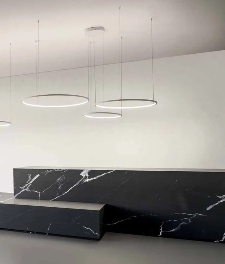 Lustra LED circulara cu 3 inele 100/80/60cm ERIKA
