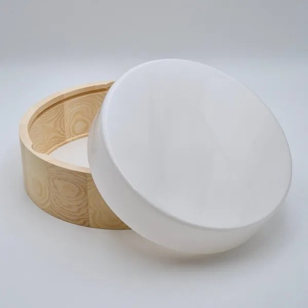 Plafonieră baie NATURAL 3xE27/15W/230V IP54 pin Ø 37 cm