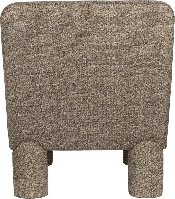 Fotoliu taupe cu tapițerie din țesătură bouclé Fern – Dutchbone